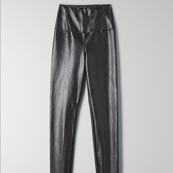Wilfred Free Daria Pant (Faux-Leather Front) - XS - Picture 3 of 8